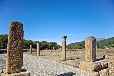 Ruínas da Cidade Romana de Ammaia in Portalegre, Portugal – Museum Information gallery image