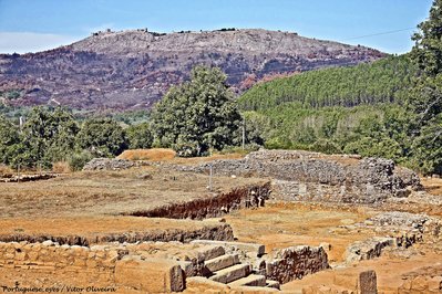 Ruínas da Cidade Romana de Ammaia in Portalegre, Portugal – Museum Information gallery image