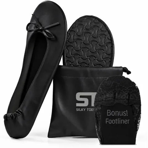 Silky Toes foldable flats