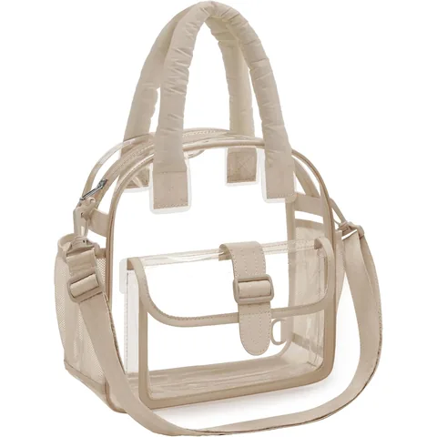 BAGSMART Clear Crossbody Bag
