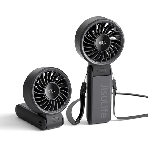 JISULIFE Portable Handheld Fan Life7: 3-in-1 Hand, Desk & Neck Fan