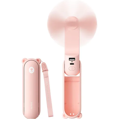 JISULIFE 3 IN 1 Portable Fan with Power Bank & Flashlight Featured