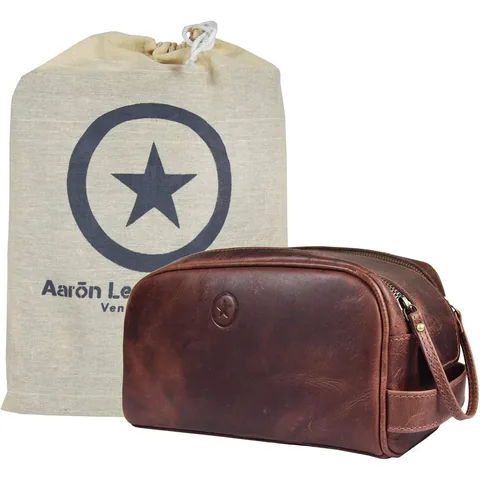 Aaron Leather 10-inch Pouch