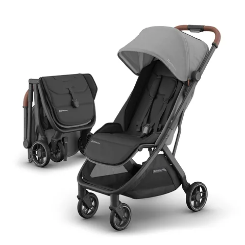 UPPAbaby Minu V3 Travel Stroller, Lightweight & Compact, Greyson